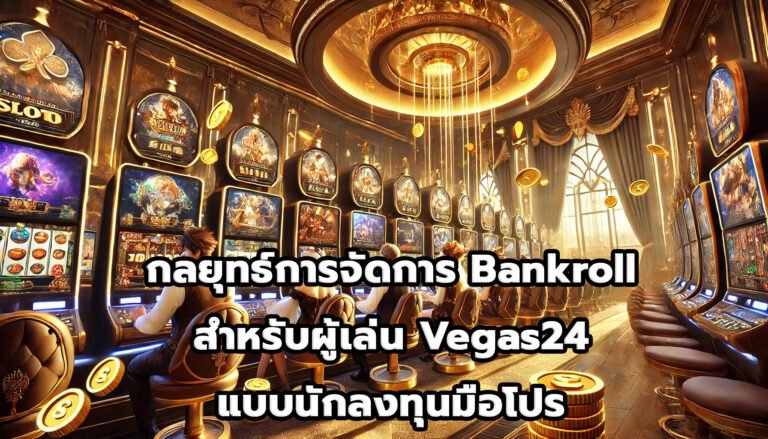 กลยุทธ์การจัดการ Bankroll สำหรับผู้เล่น Vegas24 แบบนักลงทุนมือโปร-15