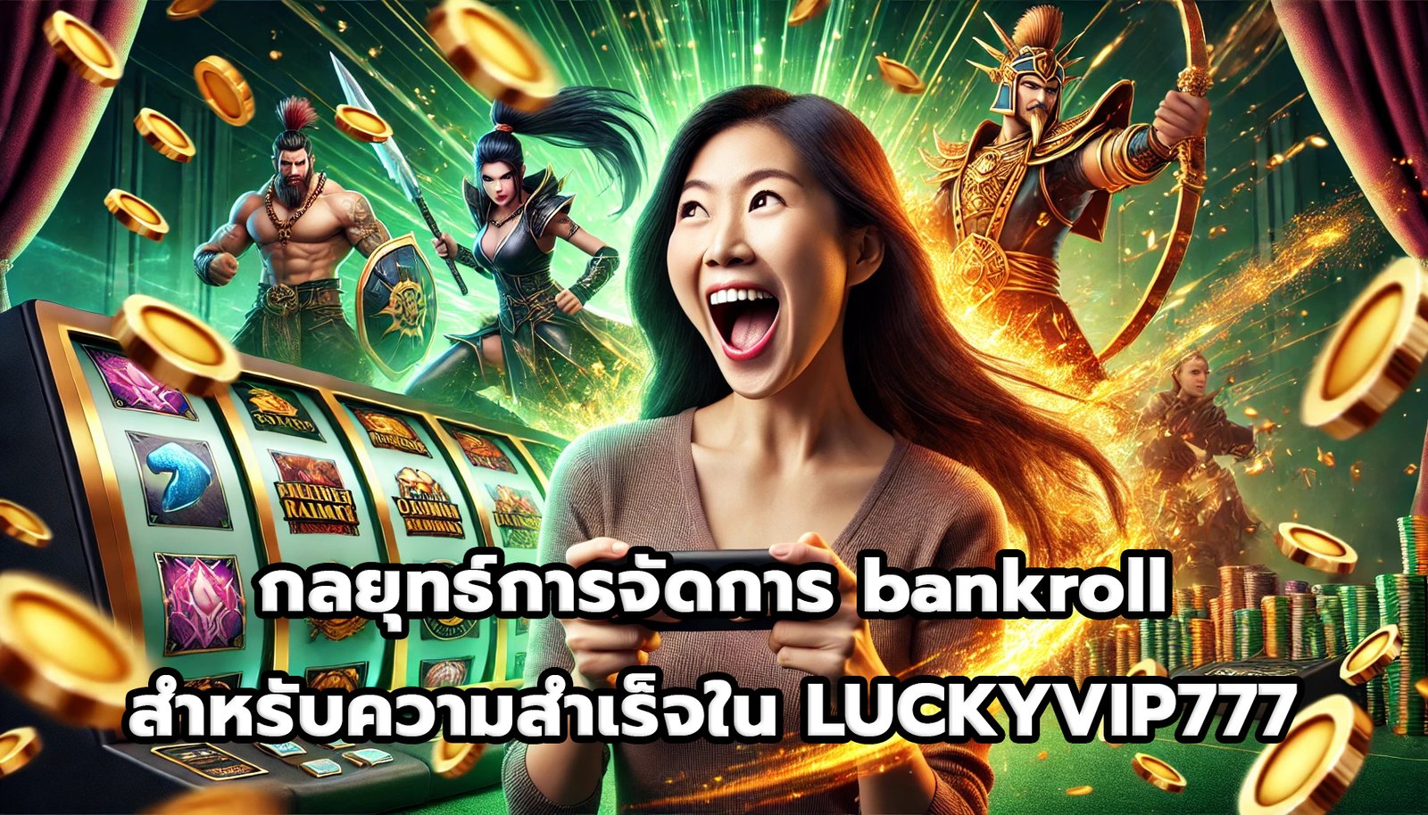 กลยุทธ์การจัดการ bankroll สำหรับความสำเร็จใน LUCKYVIP777-5