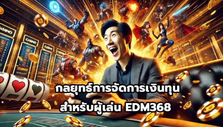กลยุทธ์การจัดการเงินทุนสำหรับผู้เล่น EDM368 -13