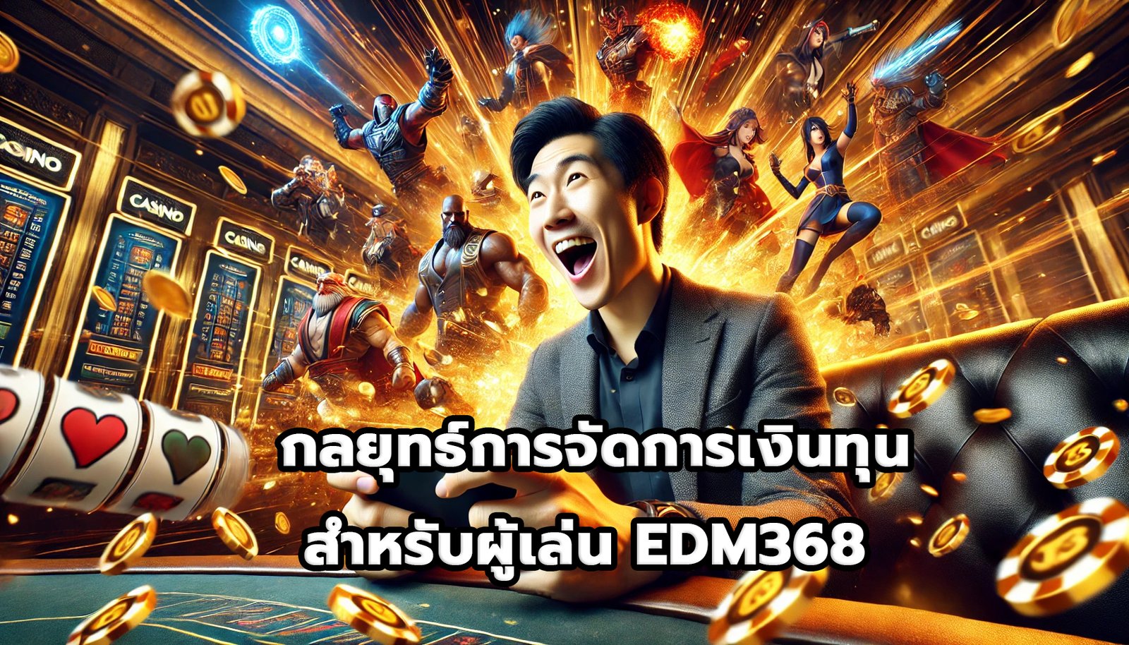 กลยุทธ์การจัดการเงินทุนสำหรับผู้เล่น EDM368 -13