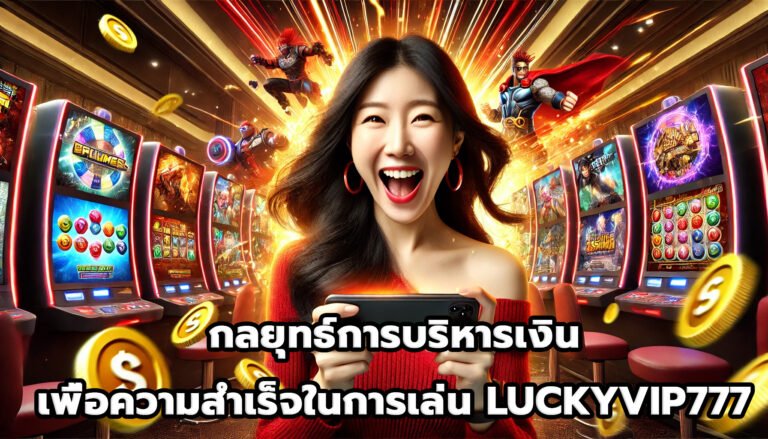 กลยุทธ์การบริหารเงินเพื่อความสำเร็จในการเล่น LUCKYVIP777-2